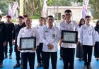 Dua Pegawai Rutan Temanggung terima Penghargaan Atas Dedikasi di Bidang Ketahanan Pangan dan Kehumasan