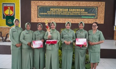 Persit KCK Kodim Temanggung Pererat Silaturahmi demi Harmoni Keluarga