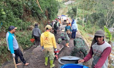 TMMD Temanggung: Jalan Tempelsari Capai 47% Jelang Pertengahan 2026